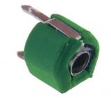 Kapacitní trimr 6,2-30pF, průměr 6mm, zelený