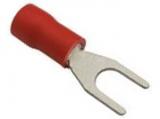 Vidlička kabelová 4,3mm červená (SVS 1,25-4) *