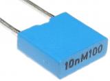 10n/100V TC351-svitkový kondenzátor radiální